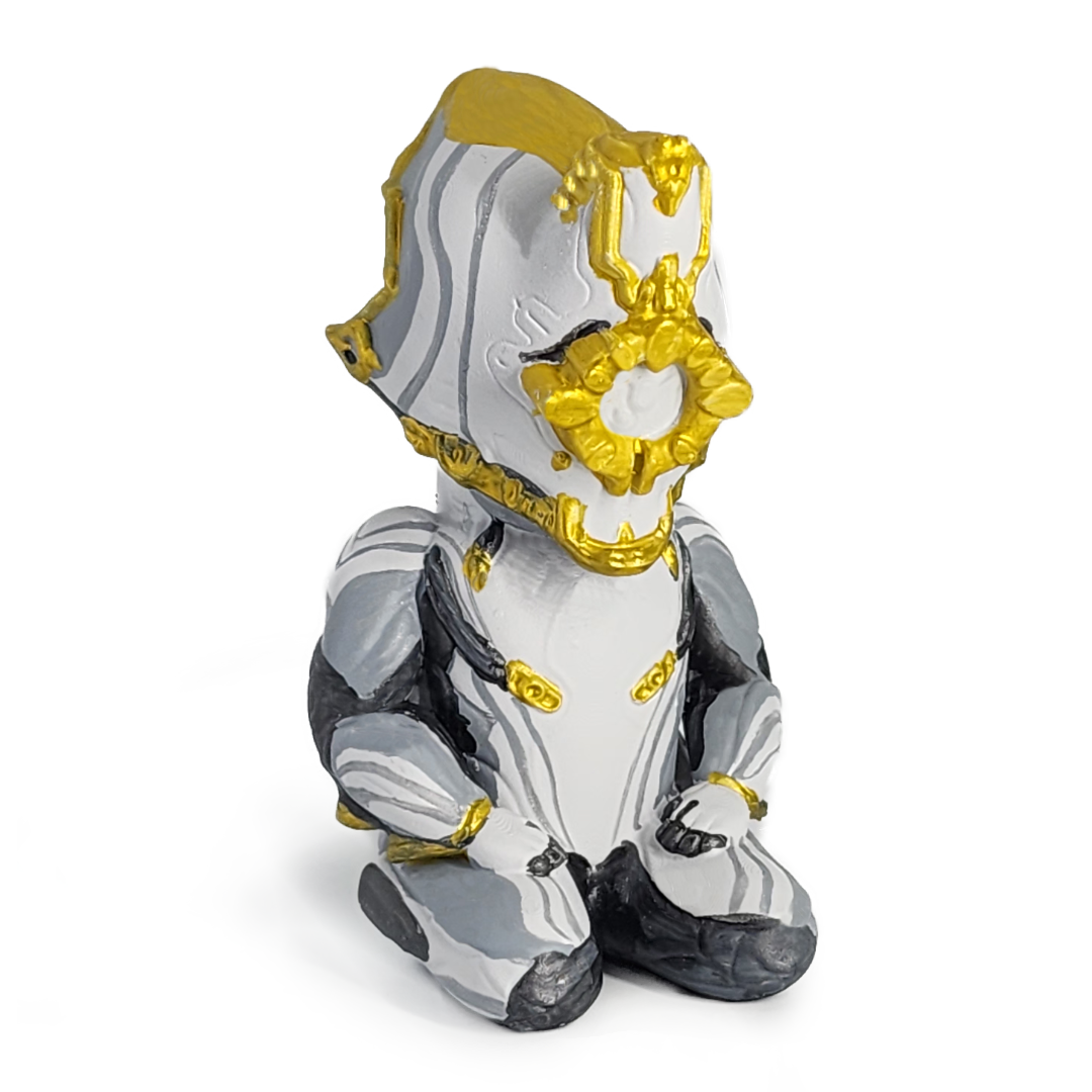 Warframe Excalibur Prime Sitting Seiza Limited-Edition Collectible JohJoh Figurine